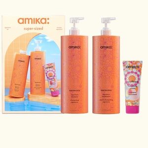 New! Amika Super-Sized Set
Normcore shampoo & conditioner + soulfood mask